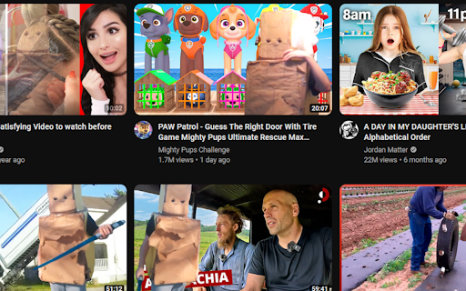 YouTube Tamers12345ify  from Chrome web store to be run with OffiDocs Chromium online