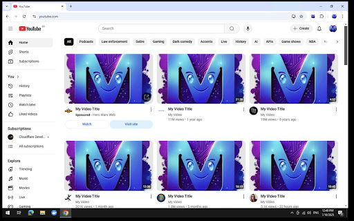 YouTube Thumbnail Preview by Mivi  from Chrome web store to be run with OffiDocs Chromium online