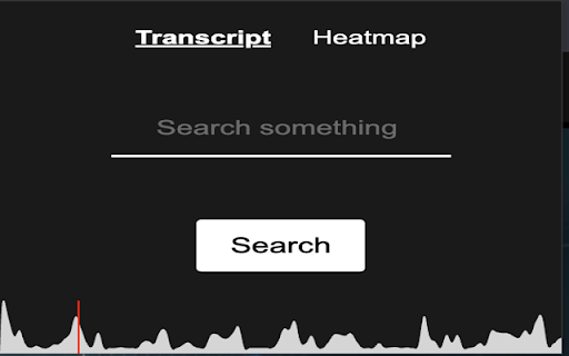 YouTube Transcript And Heatmap Search  from Chrome web store to be run with OffiDocs Chromium online