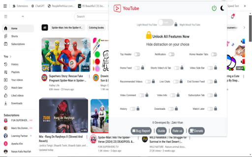 YouTube Universal Tool Pro 2025  from Chrome web store to be run with OffiDocs Chromium online