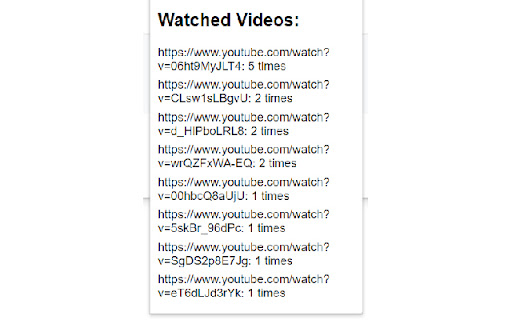 YouTube Video Counter  from Chrome web store to be run with OffiDocs Chromium online