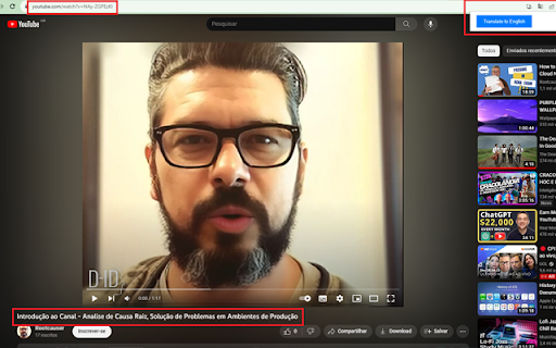 Youtube Video Language Selector  from Chrome web store to be run with OffiDocs Chromium online