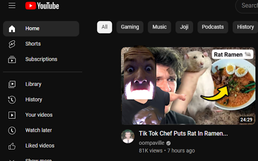 YouTube Wersaqqexify  from Chrome web store to be run with OffiDocs Chromium online
