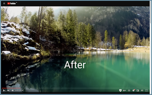 YouTube Wide Screen Mode Enhancer  from Chrome web store to be run with OffiDocs Chromium online