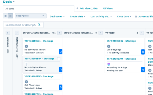 YS HubSpot Companion  from Chrome web store to be run with OffiDocs Chromium online