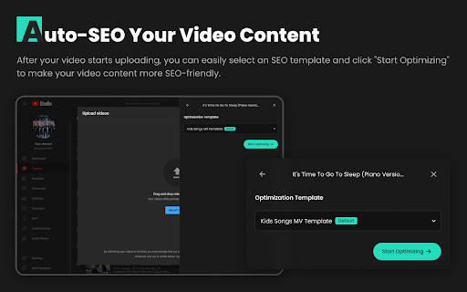 YT Agent  from Chrome web store to be run with OffiDocs Chromium online