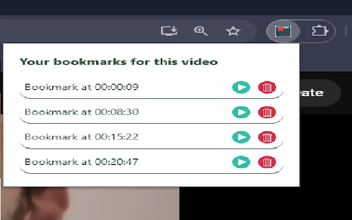 YT Bookmark Tool  from Chrome web store to be run with OffiDocs Chromium online
