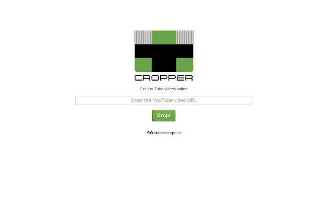 ytCropper Extension  from Chrome web store to be run with OffiDocs Chromium online