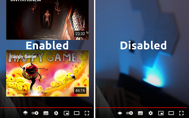 YT Overlay Disabler  from Chrome web store to be run with OffiDocs Chromium online
