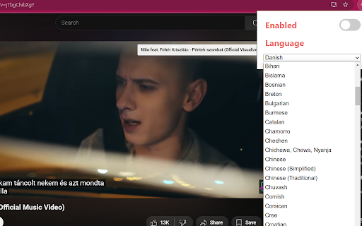 YT Subtitles Translator  from Chrome web store to be run with OffiDocs Chromium online