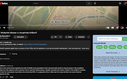 YT Summarizer  from Chrome web store to be run with OffiDocs Chromium online
