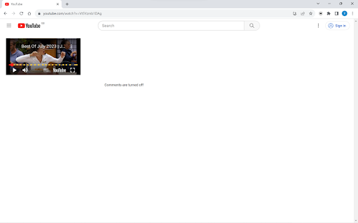 Ytwatch  from Chrome web store to be run with OffiDocs Chromium online