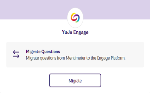 YuJa Engage for Question Migration  from Chrome web store to be run with OffiDocs Chromium online