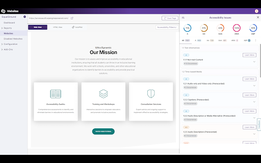 YuJa EqualGround  from Chrome web store to be run with OffiDocs Chromium online