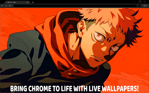 Yuji Itadori Cursed Energy Anime Live Wallpaper  from Chrome web store to be run with OffiDocs Chromium online