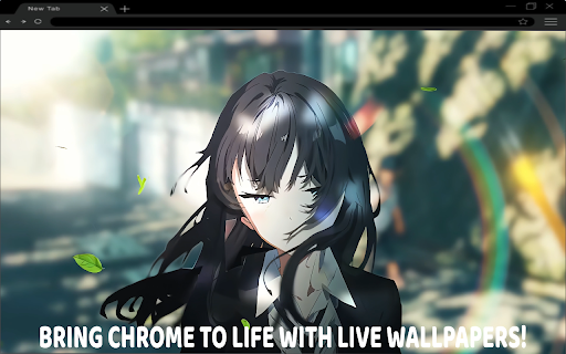 Yukino Looking At You Oregairu Live Wallpaper  from Chrome web store to be run with OffiDocs Chromium online