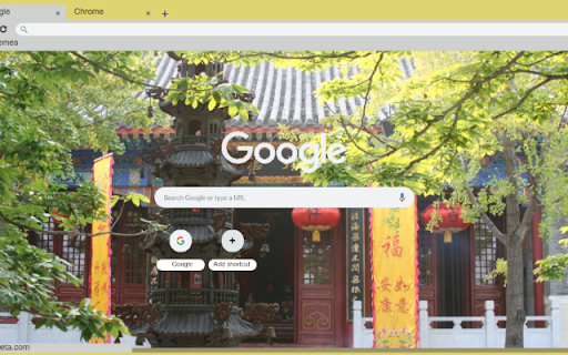 Yunju Temple  from Chrome web store to be run with OffiDocs Chromium online