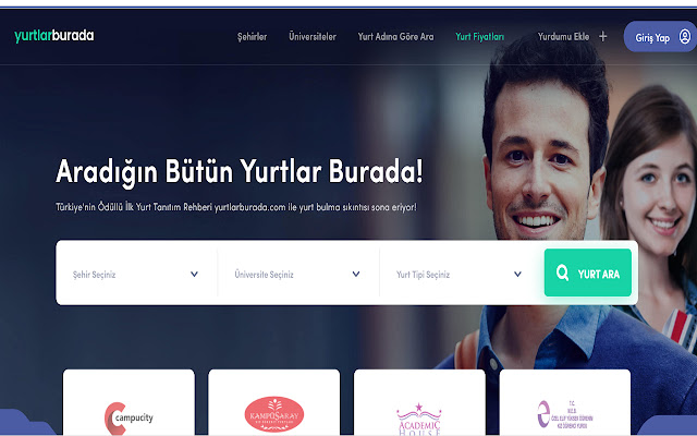 Yurtlar Burada  from Chrome web store to be run with OffiDocs Chromium online