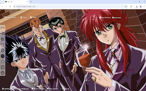 Yu Yu Hakusho Wallpaper  from Chrome web store to be run with OffiDocs Chromium online