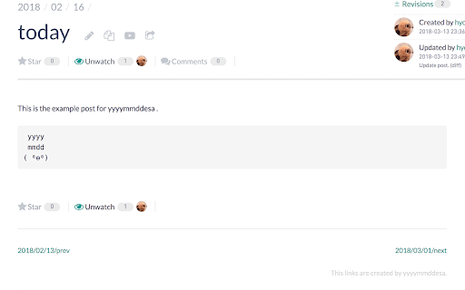 yyyymmddesa  from Chrome web store to be run with OffiDocs Chromium online