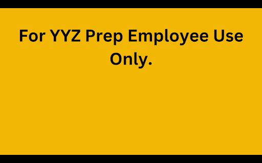 YYZ Prep Center Helper  from Chrome web store to be run with OffiDocs Chromium online