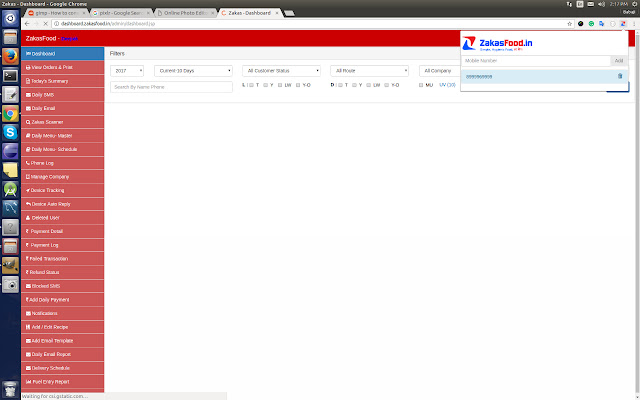 Zakas Caller  from Chrome web store to be run with OffiDocs Chromium online