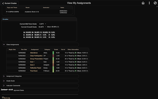 Zambeel+  from Chrome web store to be run with OffiDocs Chromium online