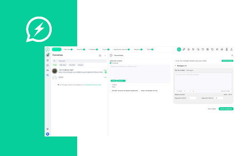 ZapCRM  from Chrome web store to be run with OffiDocs Chromium online