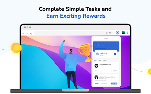Zapit: Crypto Wallet  P2P Exchange  from Chrome web store to be run with OffiDocs Chromium online