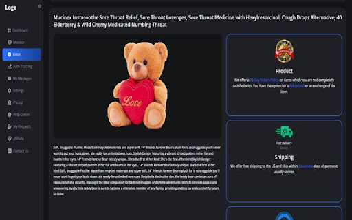 Zdntracker Manager  from Chrome web store to be run with OffiDocs Chromium online