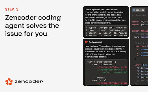 Zencoder  from Chrome web store to be run with OffiDocs Chromium online