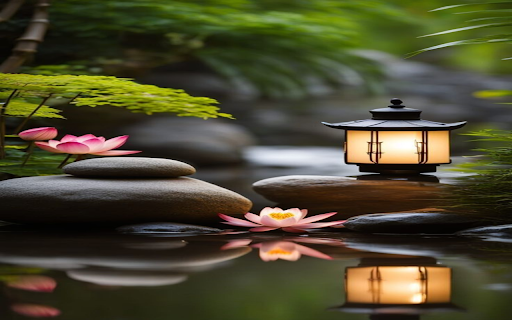 Zen garden wallpaper  from Chrome web store to be run with OffiDocs Chromium online
