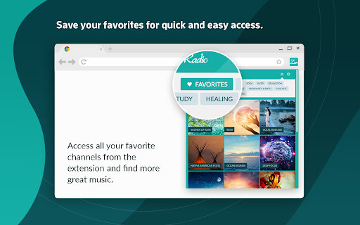 ZenRadio.com Music to help sleep, study, meditate, and relax (Official)  from Chrome web store to be run with OffiDocs Chromium online