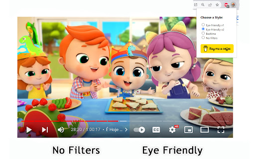 ZenToons Online video filter  from Chrome web store to be run with OffiDocs Chromium online