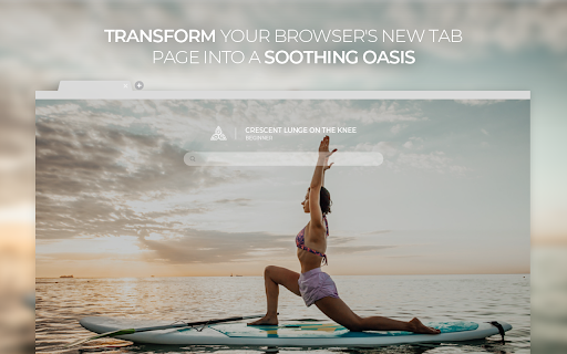 Zen Yoga Wallpaper New Tab  from Chrome web store to be run with OffiDocs Chromium online