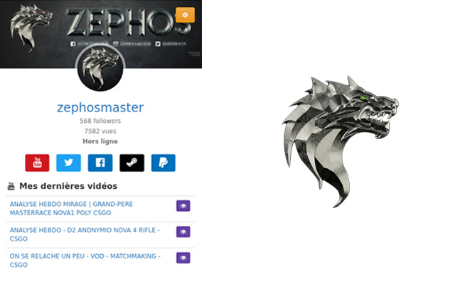 ZephosMaster Stream Notifier  from Chrome web store to be run with OffiDocs Chromium online