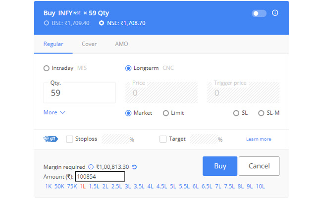 Zerodha Kite Enhancements  from Chrome web store to be run with OffiDocs Chromium online