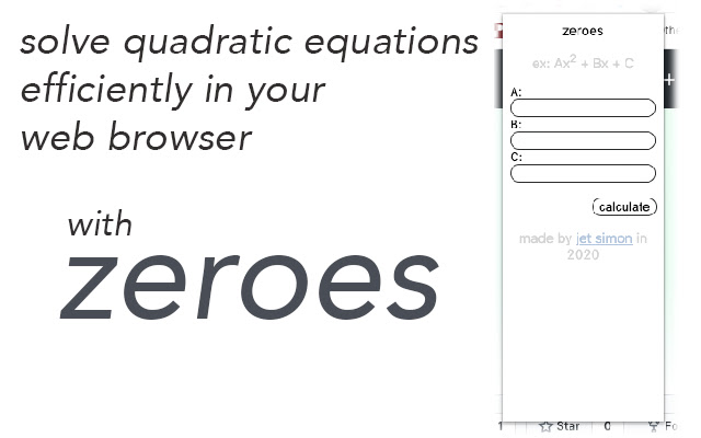 zeroes  from Chrome web store to be run with OffiDocs Chromium online