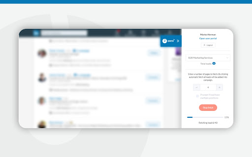 ZeroIn  from Chrome web store to be run with OffiDocs Chromium online