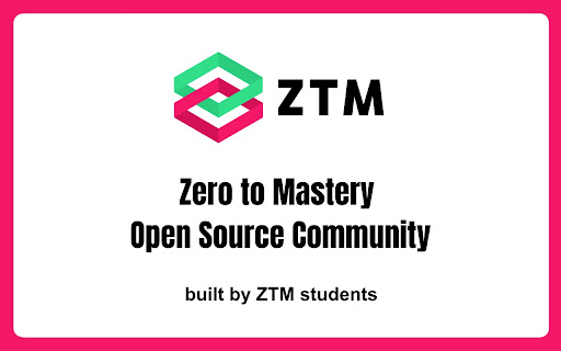 Zero To Mastery  from Chrome web store to be run with OffiDocs Chromium online