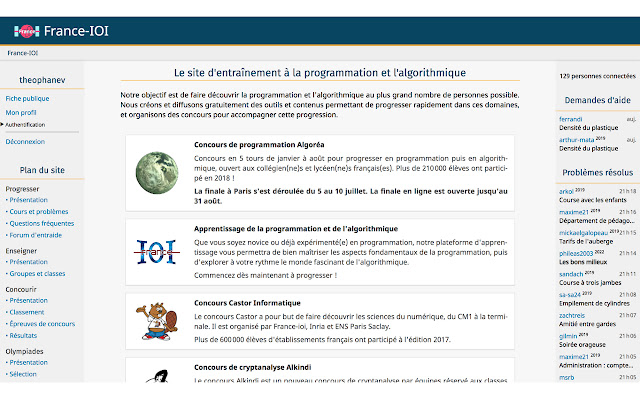 Zestes de France IOI dal Chrome web store da eseguire con OffiDocs Chromium online