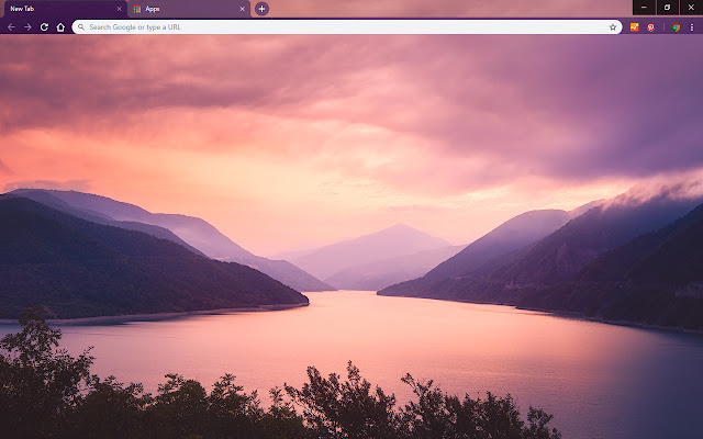 Zhinvali Sunrise  from Chrome web store to be run with OffiDocs Chromium online