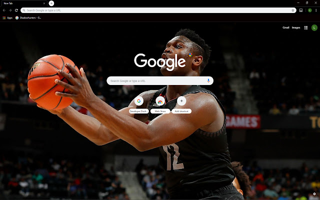 Zion Williamson Theme  from Chrome web store to be run with OffiDocs Chromium online