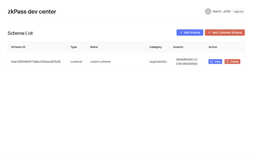 zkPass Schema Validator  from Chrome web store to be run with OffiDocs Chromium online