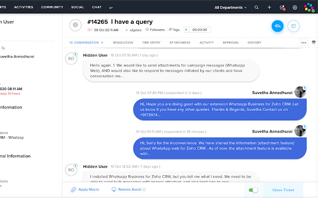 Zoho Desk UI Themes  from Chrome web store to be run with OffiDocs Chromium online