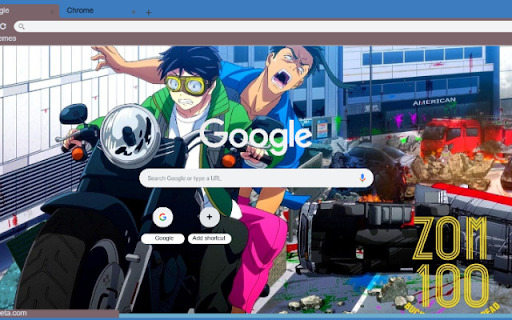 Zom 100  from Chrome web store to be run with OffiDocs Chromium online