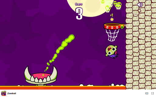 Zomball Game Can you achieve your dream and keep your limbs intact?  from Chrome web store to be run with OffiDocs Chromium online