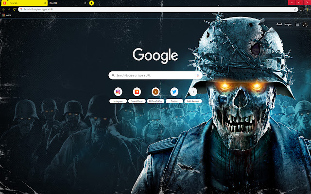 Zombie Army 4: Dead War Theme Chrome 2020  from Chrome web store to be run with OffiDocs Chromium online