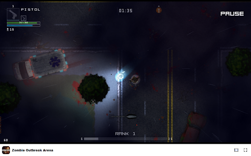Zombie Outbreak Arena Game Can you survive the ultimate zombie outbreak?  from Chrome web store to be run with OffiDocs Chromium online