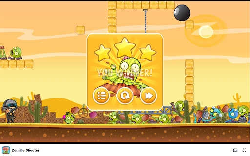 Zombie Shooter Game Outlast and Conquer the Undead!  from Chrome web store to be run with OffiDocs Chromium online